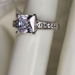 Antique Square Cut S925 Ring